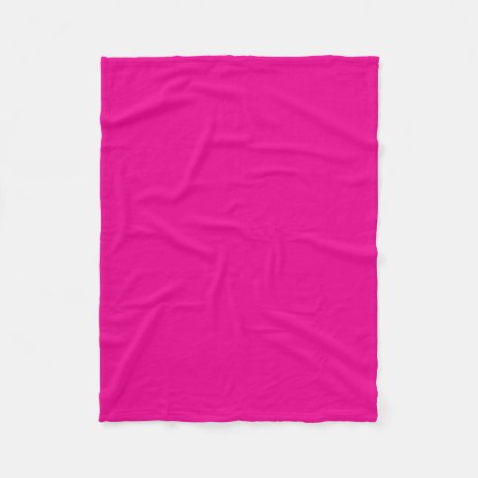 Heiß rosa Bandana Fleecedecke (Vorderseite)
