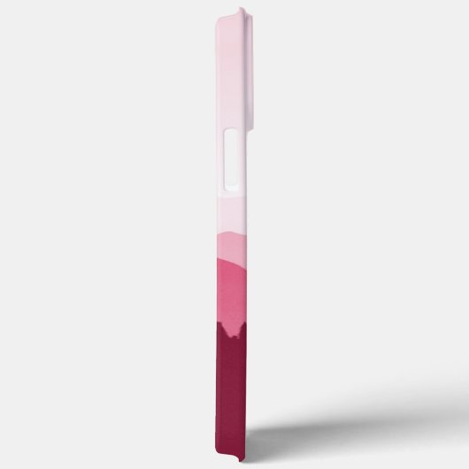 Heiß rosa Berge Case-Mate iPhone Hülle (Rückseite / Rechts)