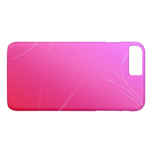 Heiß rosa Case-Mate iPhone hülle (Rückseite (Horizontal))