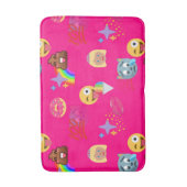 heiß rosa Emoji Badewanne Badewanne matt Badematte (Vorderseite Vertikal)