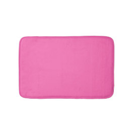 Heiß rosa Farbe Badematte