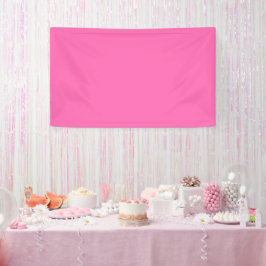 Heiß rosa Farbe Banner