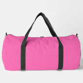 Heiß rosa Farbe Duffle Bag (Vorderseite)