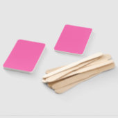 Heiß rosa Farbe Fächer (Non-assembled)