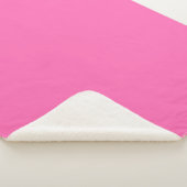 Heiß rosa Farbe Sherpadecke (3/4)