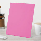 Heiß rosa Farbe Sockelschild (In Situ)
