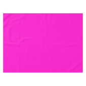 Heiß rosa Farbe Tischdecke (Vorderseite (Horizontal))