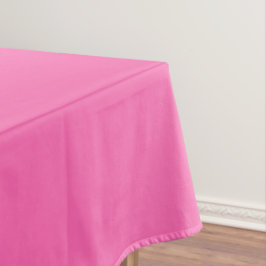 Heiß rosa Farbe Tischdecke