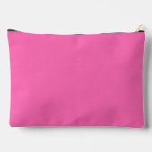 Heiß rosa Farbe Zubehörtasche (Rückseite)