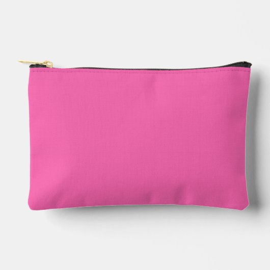 Heiß rosa Farbe Zubehörtasche (Vorderseite)