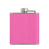 Heiß rosa flachmann (Rückseite)