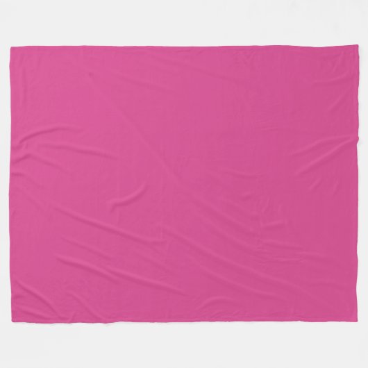 Heiß rosa fleecedecke (Vorderseite (Horizontal))