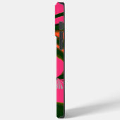 Heiß rosa, goldgrün Case-Mate iPhone hülle (Rückseite / Links)
