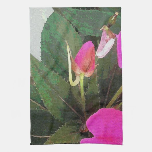 Heiß rosa handtuch (Vertikal)