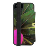 Heiß rosa incipio iPhone Geldbeutel-Hülle (Folio Rückseite)