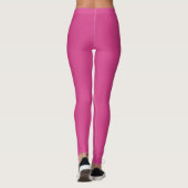 Heiß rosa leggings (Rückseite)