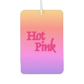 Heiß rosa Luftkühler Autolufterfrischer (Vorderseite)