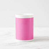 Heiß rosa porzellantasse (Vorderseite)