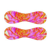 Heiß rosa, rot und gelb Sukkulat-Rosette Baseball (Paneele)