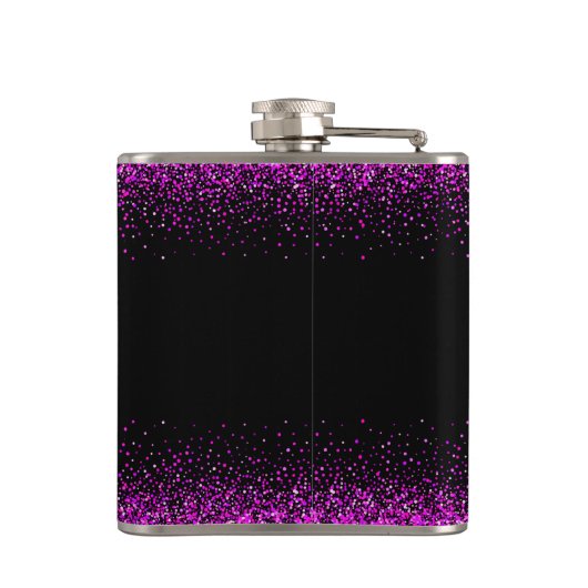 Heiß rosa schwarz 50 und fabelhafter individuelle flachmann (Rückseite)