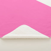 Heiß rosa sherpadecke (3/4)