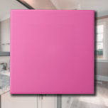 Heiß rosa, solide Farbe | Klassisches Elegant Fliese<br><div class="desc">Heiß rosa,  solide Farbe | Classic | elegant | Trendy | Stilvoll | Geschenk</div>