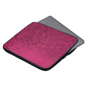 Heiß rosa Stadt...... Laptopschutzhülle