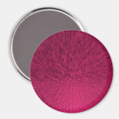Heiß rosa Stadt...... Magnet (Vorderseite/Rückseite)