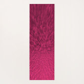 Heiß rosa Stadt...... Yogamatte (Rückseite)