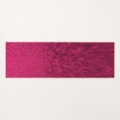 Heiß rosa Stadt...... Yogamatte (Vorderseite (Horizontal))