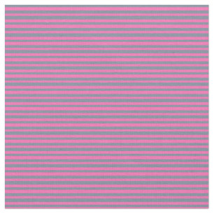Heiß rosa und leicht schiefer, grau gefärbte Linie Stoff