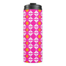 Heiß rosa und orange Tumbler