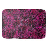 Heiß rosa und schwarz badematte (Vorderseite)