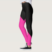 Heiß rosa und schwarz leggings (Links)