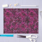 Heiß rosa und schwarz seidenpapier (Handwerk)