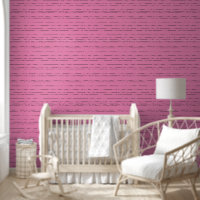 Heiß rosa und schwarze Linien - veränderbare Hinte
