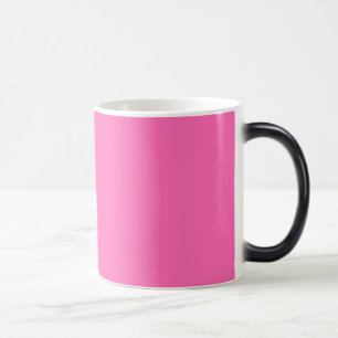Heiß rosa verwandlungstasse