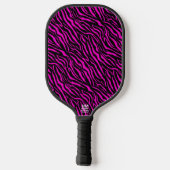 HEISS ROSA ZEBRA PICKLEBALL SCHLÄGER (Rückseite)