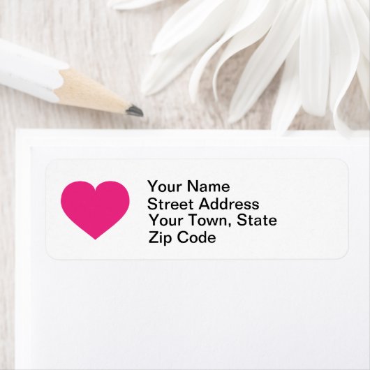 Heiß rotes Herz (Insitu)