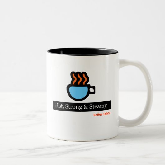 Heiß, stark u. dampfig - 15oz. Tasse (Rechts)