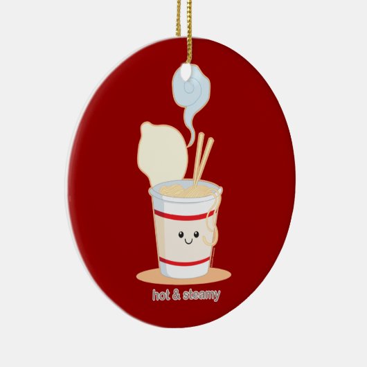 Heiß und dampfig keramik ornament (Rechts)