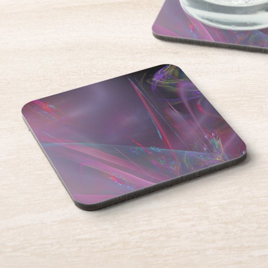 Heiß und kalt rosa untersetzer (Linke Seite)