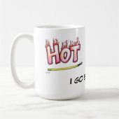 Heiß und Kälte - ich gehe beide Weisen Kaffeetasse (Links)