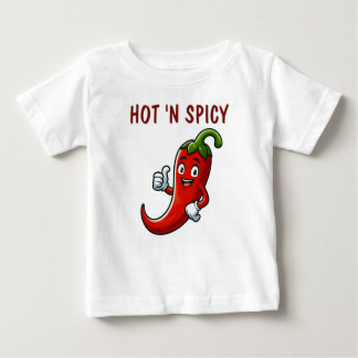 Heiß und scharf baby t-shirt
