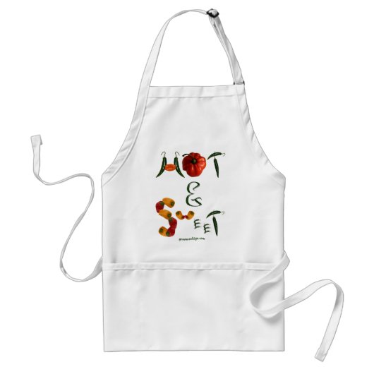 Heiß und süß schürze (Vorne)