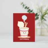 heiß und trocken postkarte (Stehend Vorderseite)