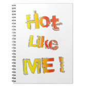 Heiß wie du! notizblock (Vorderseite)