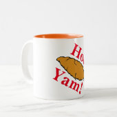 Heiß Yam! Tasse (Vorderseite Links)