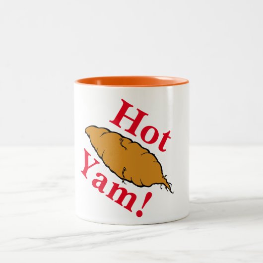 Heiß Yam! Tasse (Mittel)