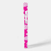 Heiße Ananas und Muster der Blume Case-Mate iPhone Hülle (Rückseite / Links)